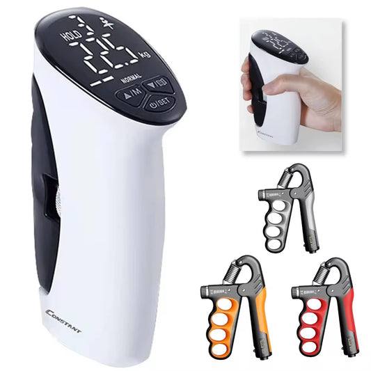 LED Digital Hand Grip Strength Trainer & Dynamometer