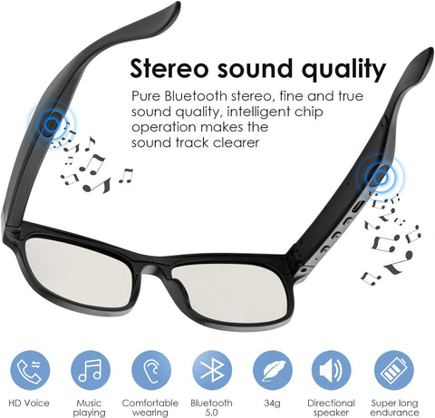 Smart Audio Bluetooth Glasses