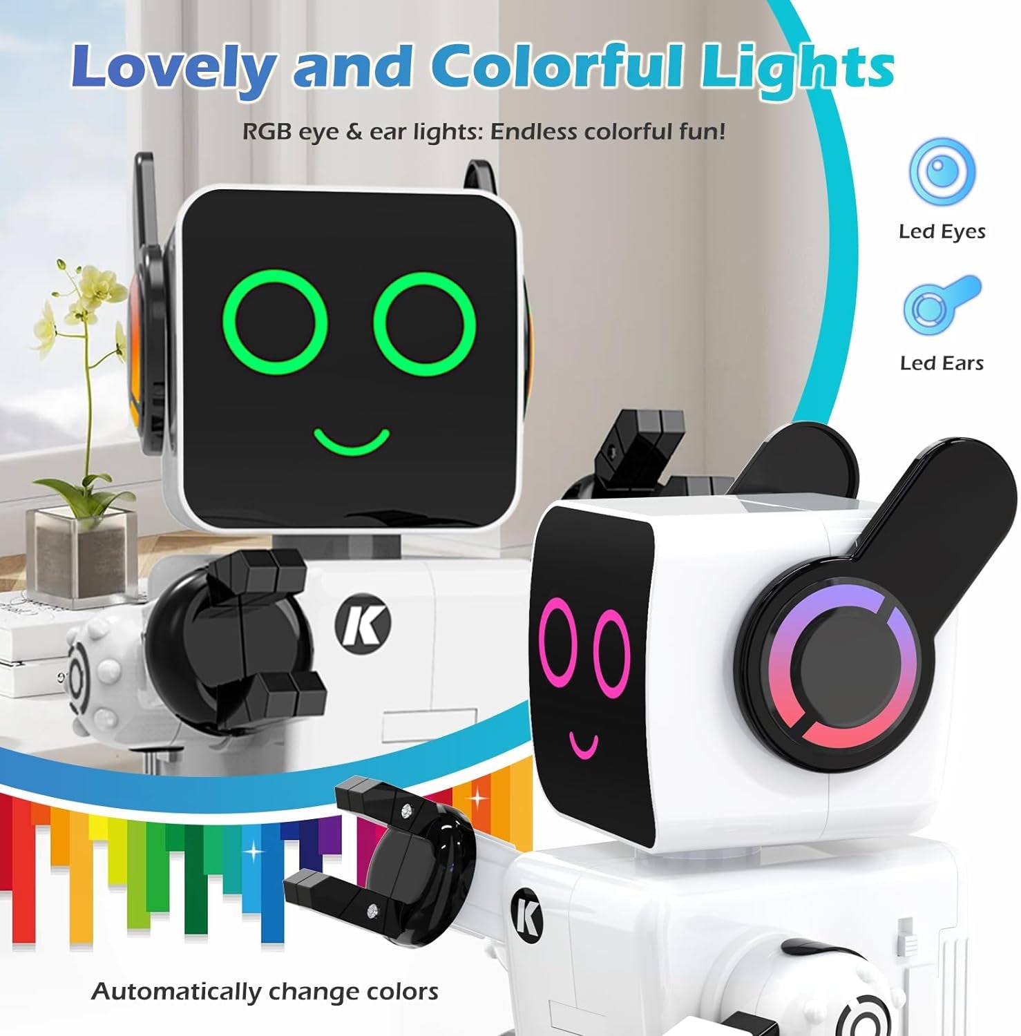 Rechargeable RC Robot Toy for Kids