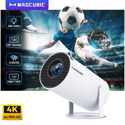 HY300 Pro 4K Portable Projector