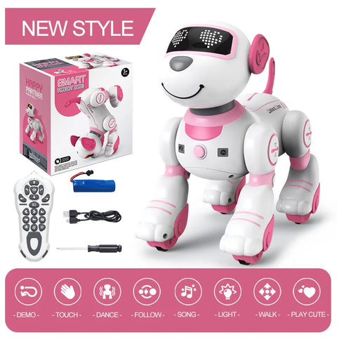 Funny RC Robot Electronic Dog: The Ultimate Stunt and Interactive Companion for Kids!
