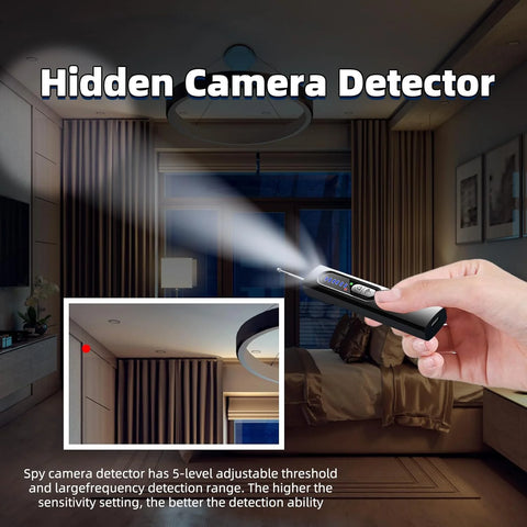 Hidden Camera & GPS Tracker Detector