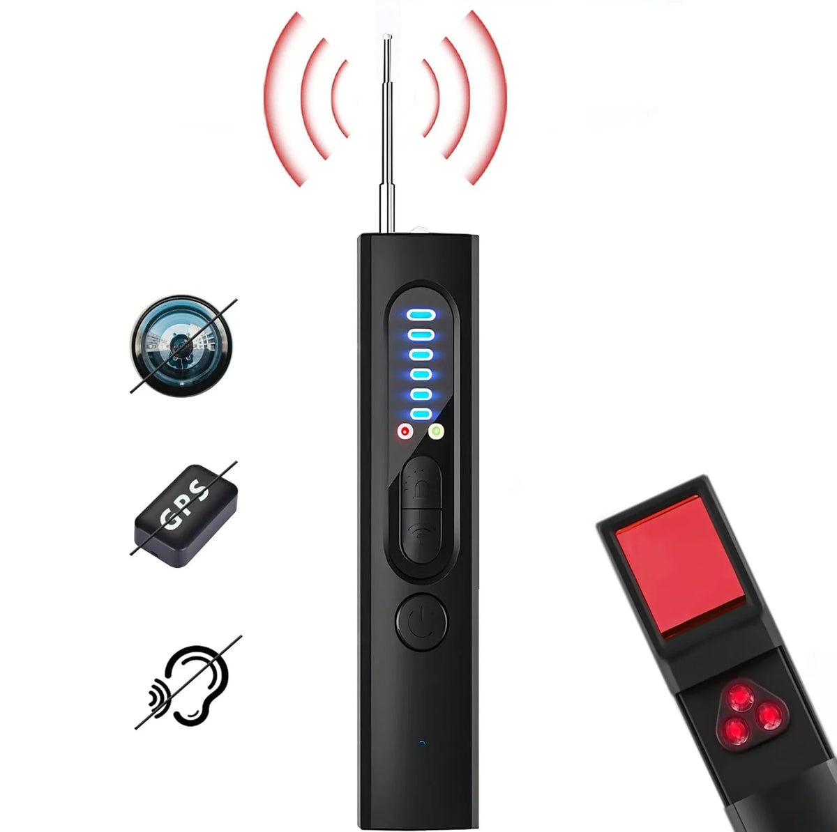 Hidden Camera & GPS Tracker Detector