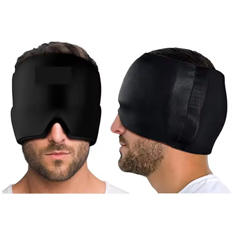 Relief Headache Ice Head Wrap – Soothing Cold Therapy for Migraine and Pain Relief