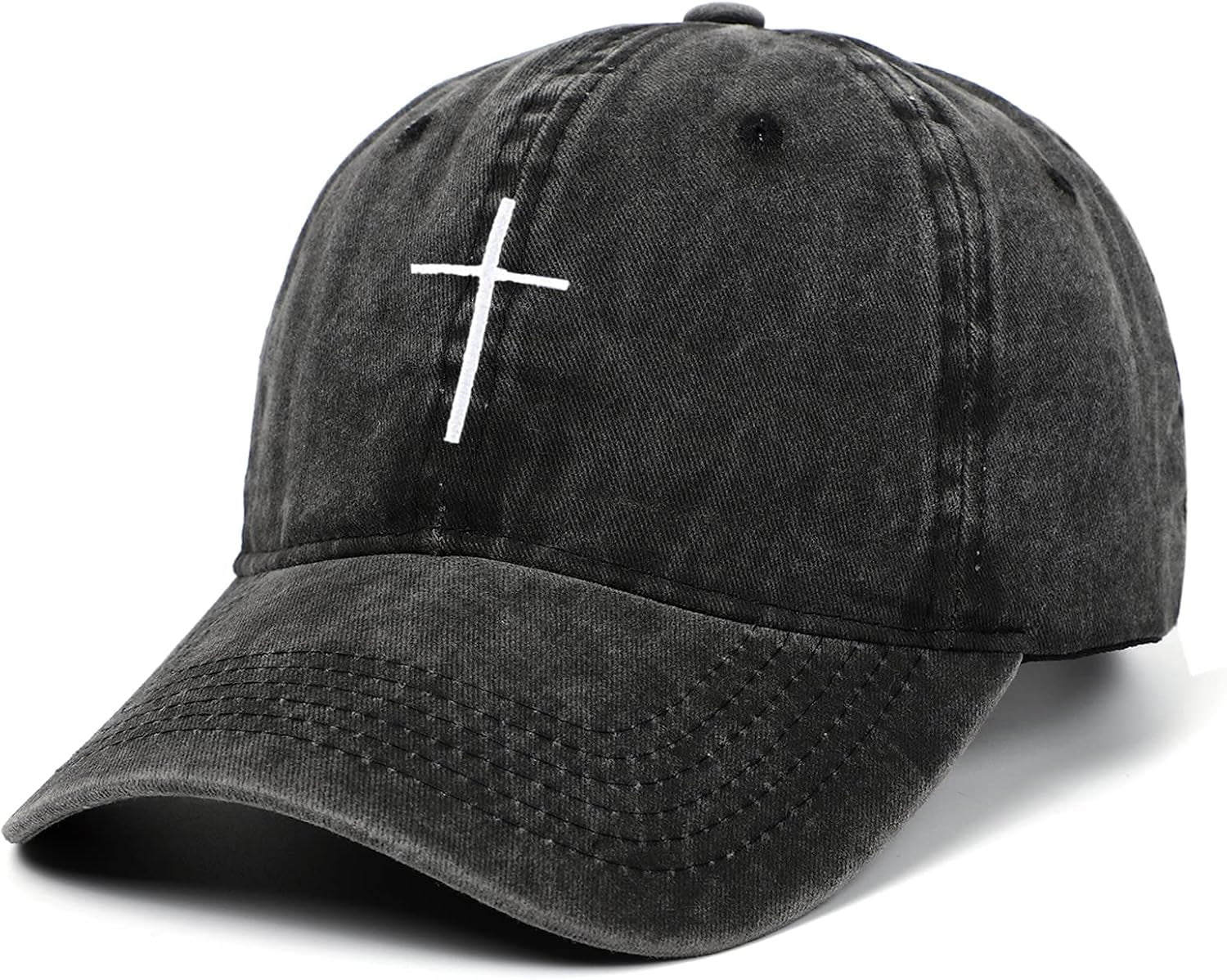 Cross Embroidery Baseball Cap