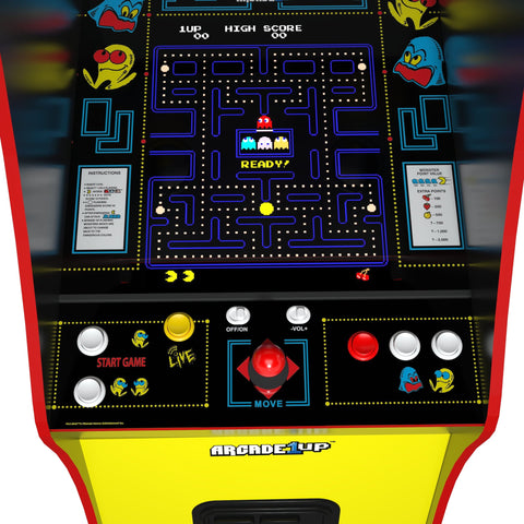 PAC-MAN Deluxe Edition Arcade Machine - 14 Classic Games with WiFi Leaderboards