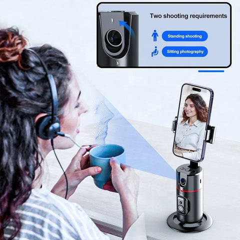 Auto Face Tracking Phone Holder Tripod 
