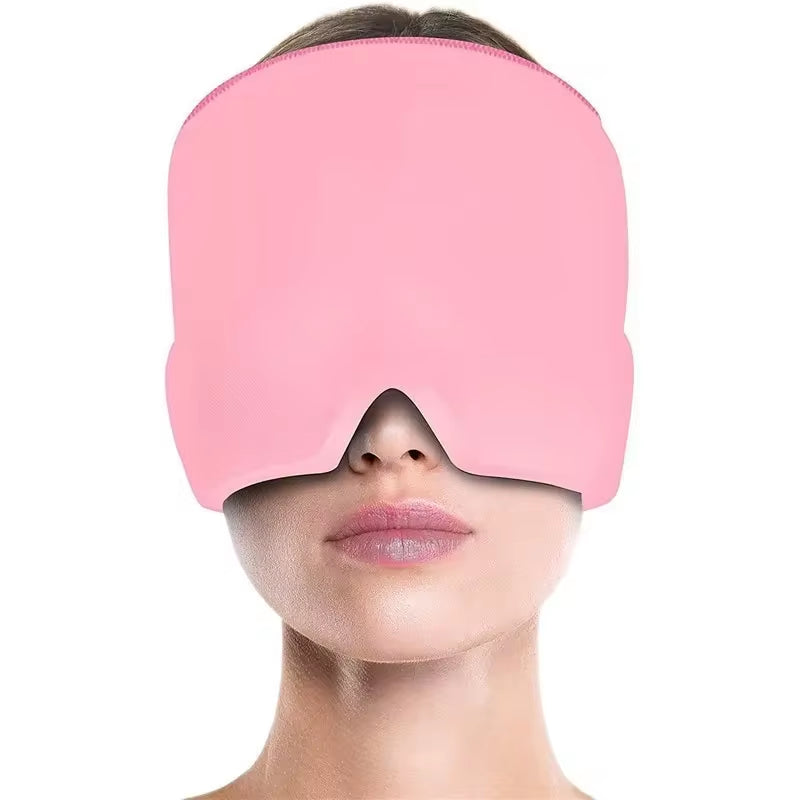 Relief Headache Ice Head Wrap – Soothing Cold Therapy for Migraine and Pain Relief