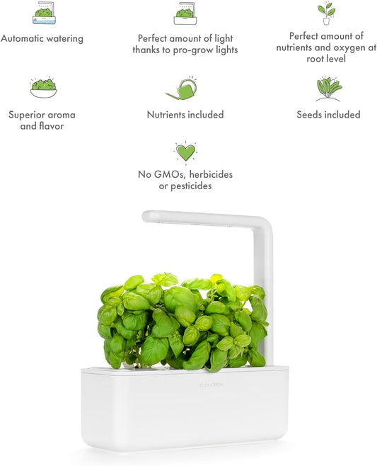 Indoor Herb Garden Kit with Grow Light 