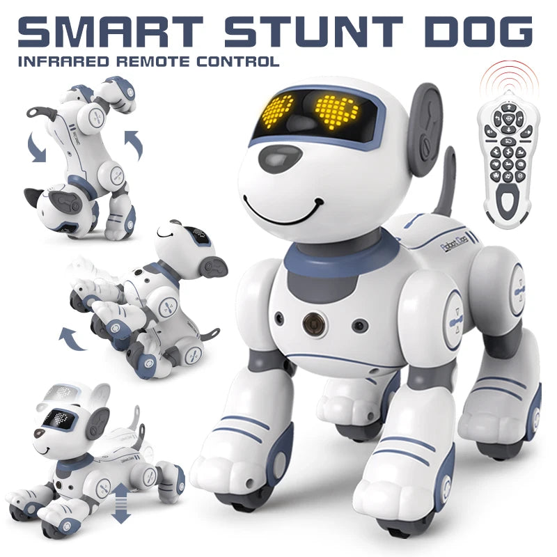 Funny RC Robot Electronic Dog: The Ultimate Stunt and Interactive Companion for Kids!