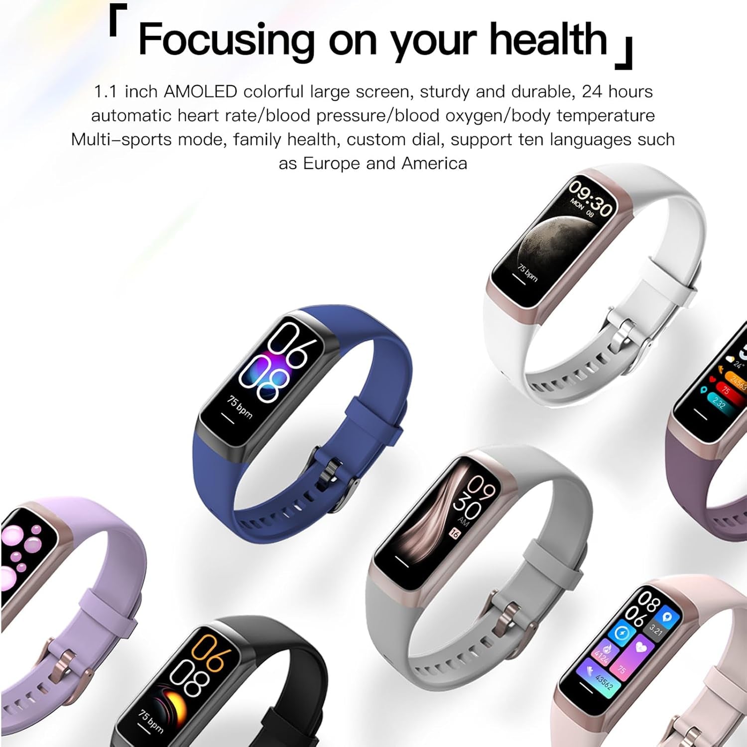 Fitness Tracker Smartwatch 