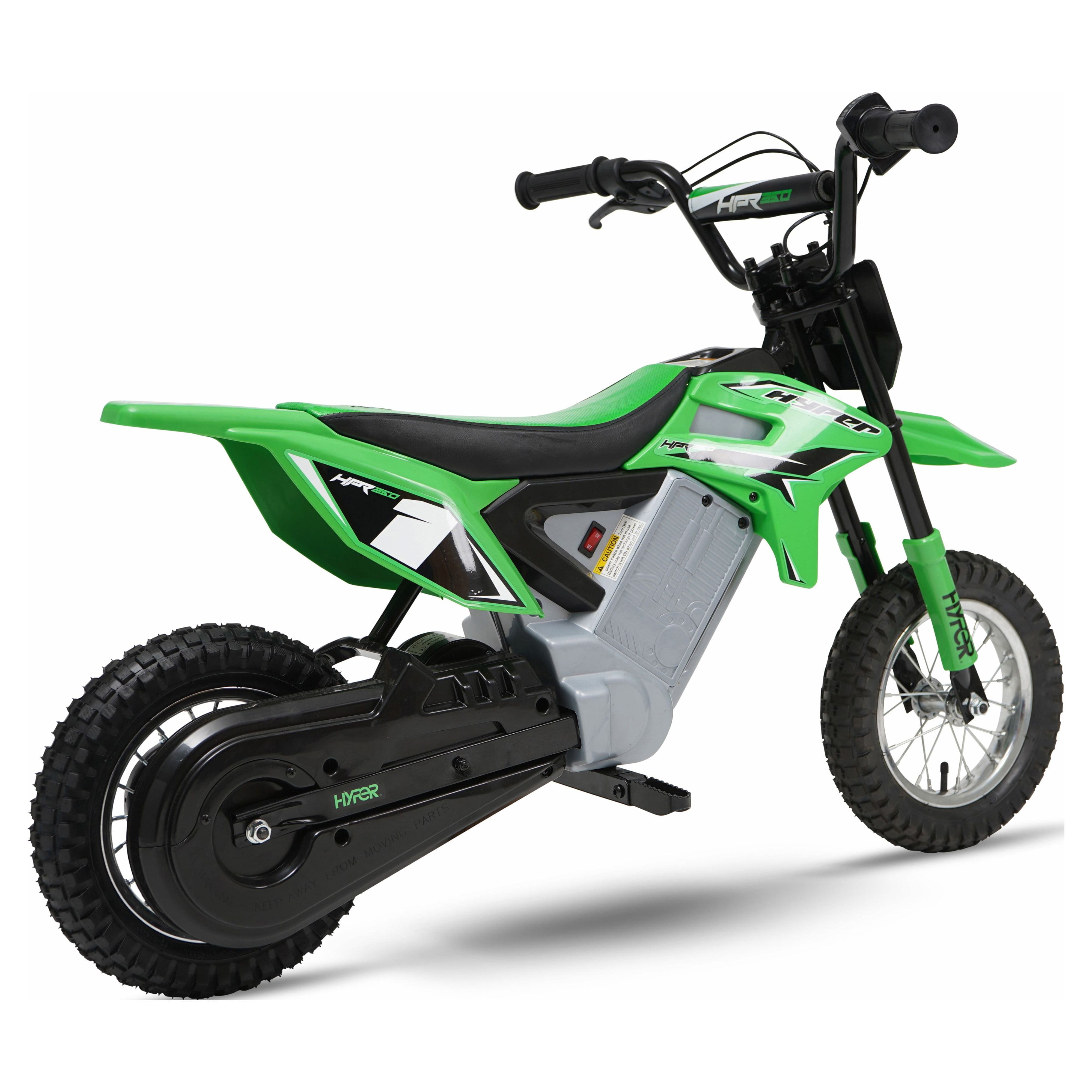 Unisex Hyper HPR 350 Dirt Bike 24V Electric Motorcycle