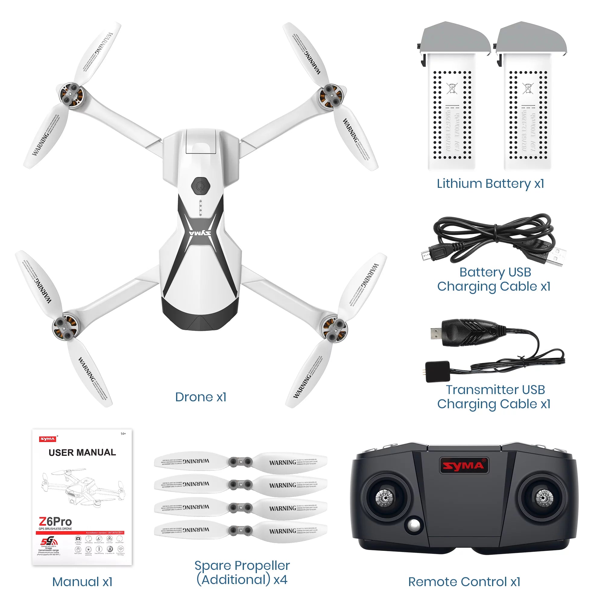 Syma Z6Pro Foldable GPS Drone: Advanced 4K Camera & Smart Features