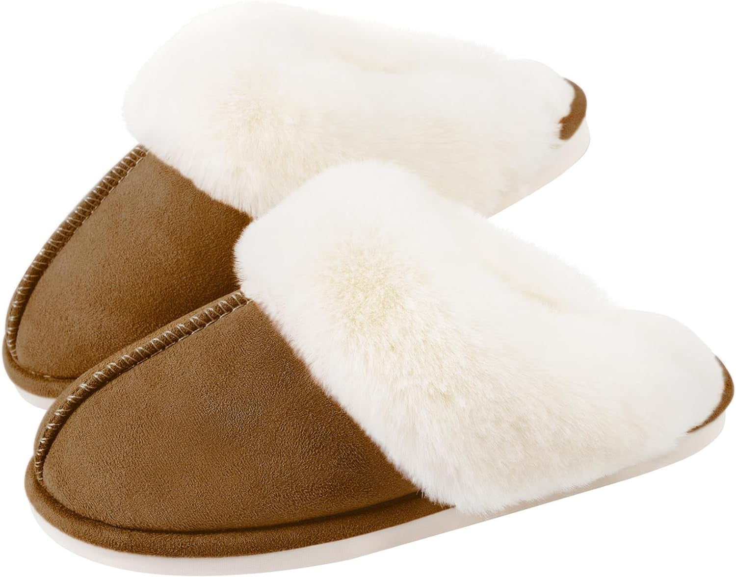 Women’s Fuzzy Memory Foam Slippers