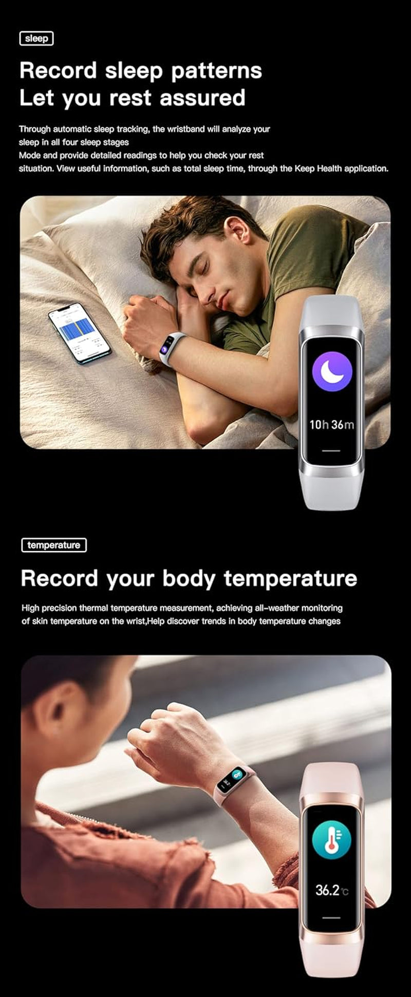 Fitness Tracker Smartwatch 