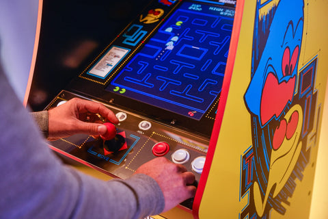 PAC-MAN Deluxe Edition Arcade Machine - 14 Classic Games with WiFi Leaderboards
