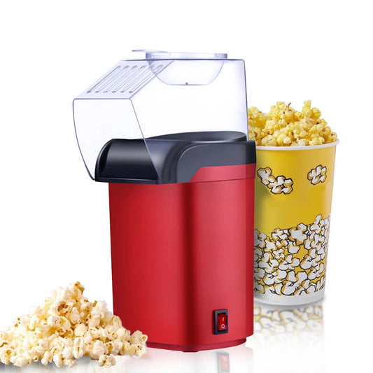 Popcorn Machine – Hot Air Popcorn Maker, Fully Automatic and Oil-Free