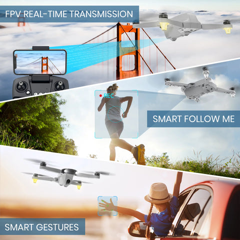 Syma Z6Pro Foldable GPS Drone: Advanced 4K Camera & Smart Features