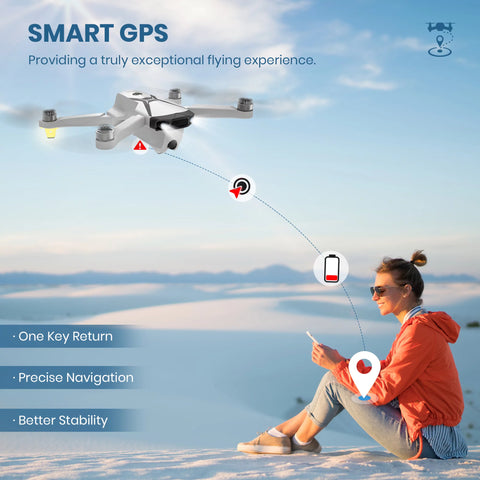 Syma Z6Pro Foldable GPS Drone: Advanced 4K Camera & Smart Features