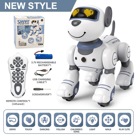 Funny RC Robot Electronic Dog: The Ultimate Stunt and Interactive Companion for Kids!
