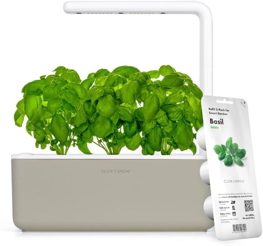 Indoor Herb Garden Kit with Grow Light 