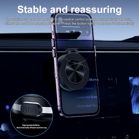 360° Rotatable Magnetic Car Phone Holder 
