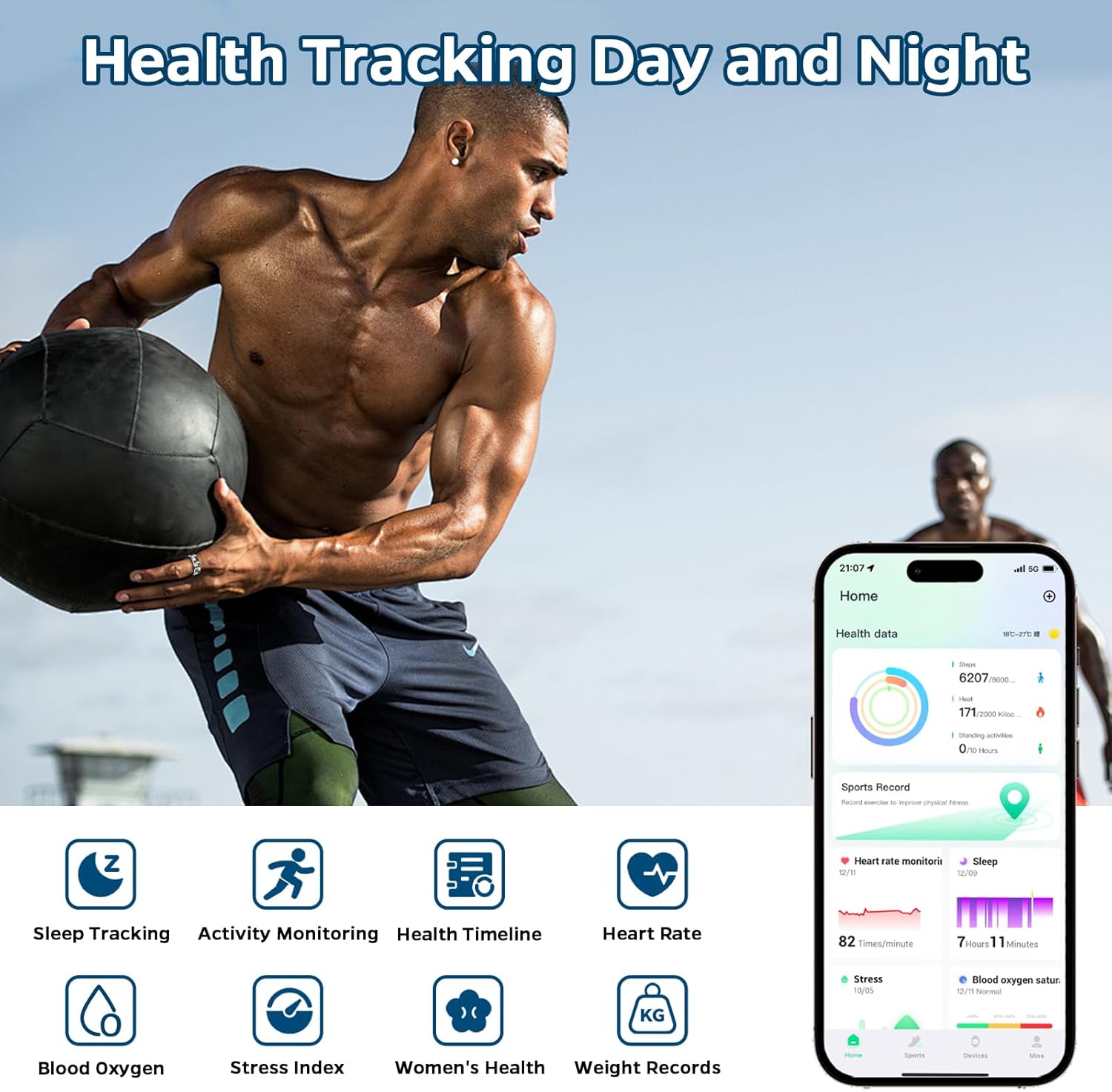 Smart Ring Health Tracker 