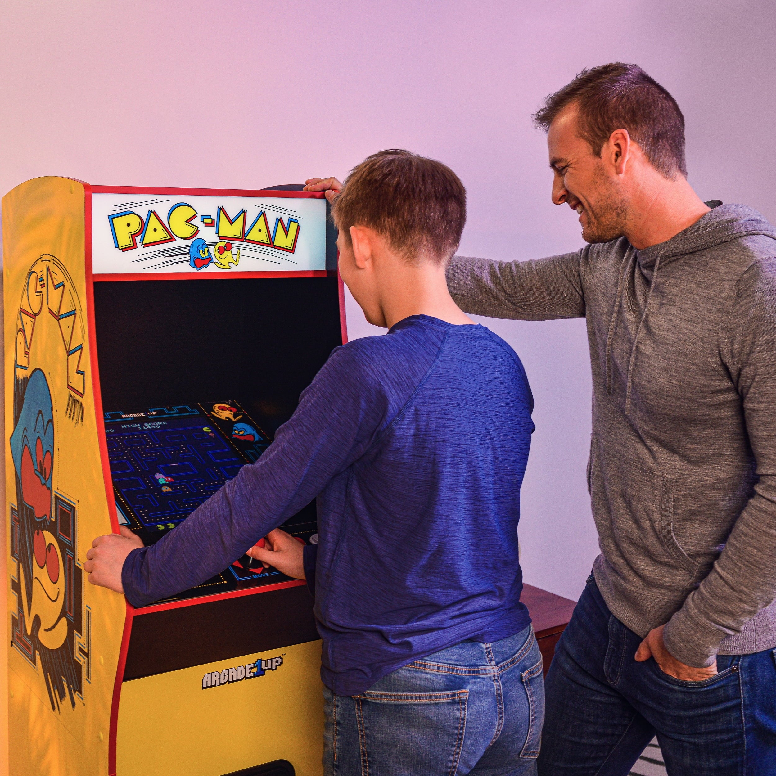 PAC-MAN Deluxe Edition Arcade Machine - 14 Classic Games with WiFi Leaderboards