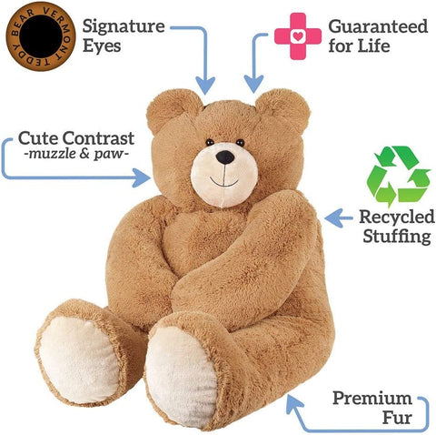Giant Stuffed Teddy Bear 