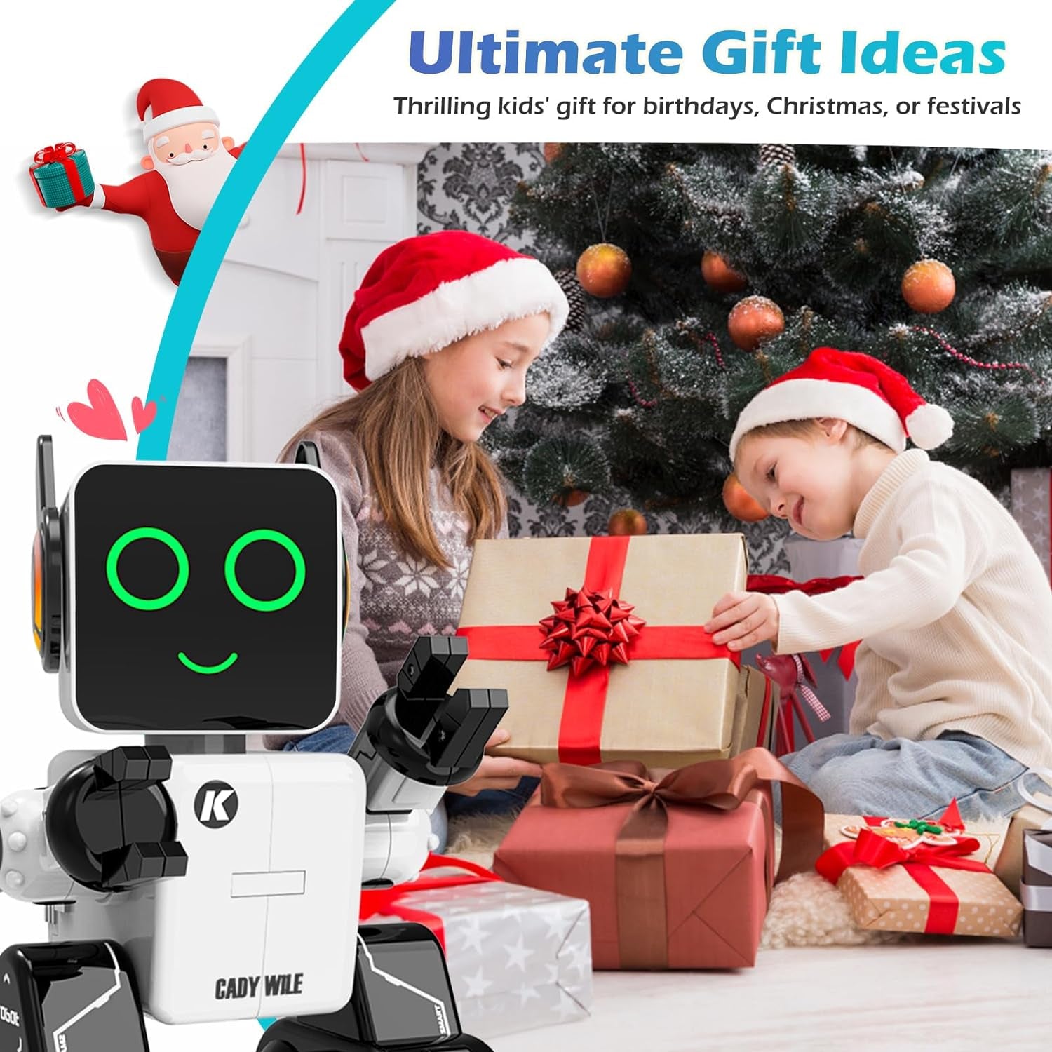 Rechargeable RC Robot Toy for Kids