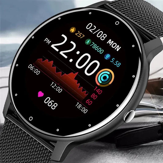 Men's Smart Watch: Waterproof Bluetooth Fitness Tracker