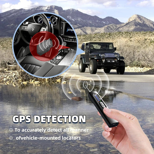 Hidden Camera & GPS Tracker Detector