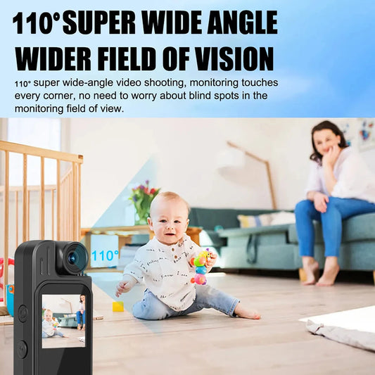128G 1080P Mini Body Camera – Portable, Powerful, and Professional