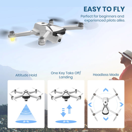 Syma Z6Pro Foldable GPS Drone: Advanced 4K Camera & Smart Features