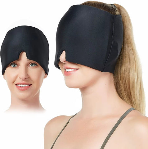 Relief Headache Ice Head Wrap – Soothing Cold Therapy for Migraine and Pain Relief