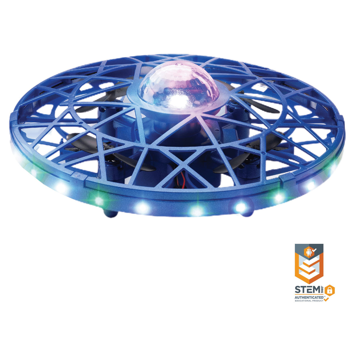 Scoot Cosmo Aerial Drone: Hand-Controlled Mini UFO Drone with LED Projector