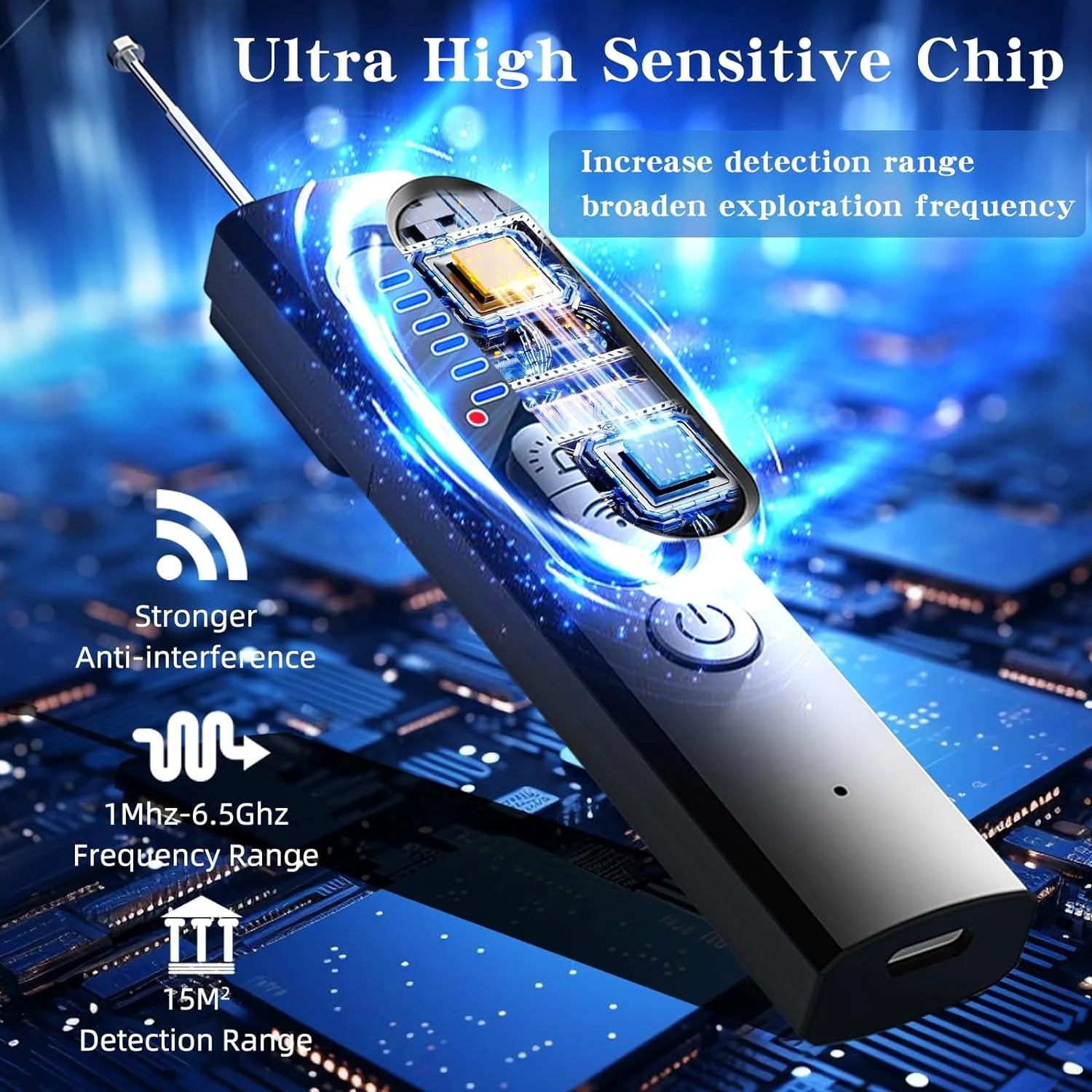 Hidden Camera & GPS Tracker Detector