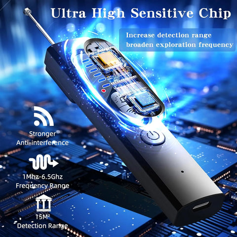 Hidden Camera & GPS Tracker Detector