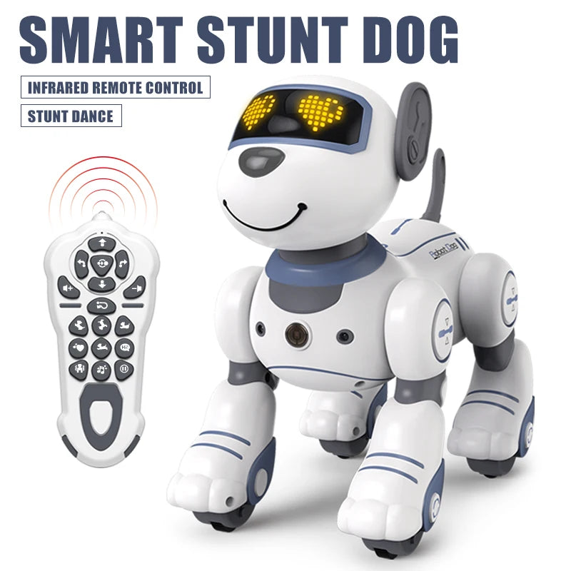 Funny RC Robot Electronic Dog: The Ultimate Stunt and Interactive Companion for Kids!