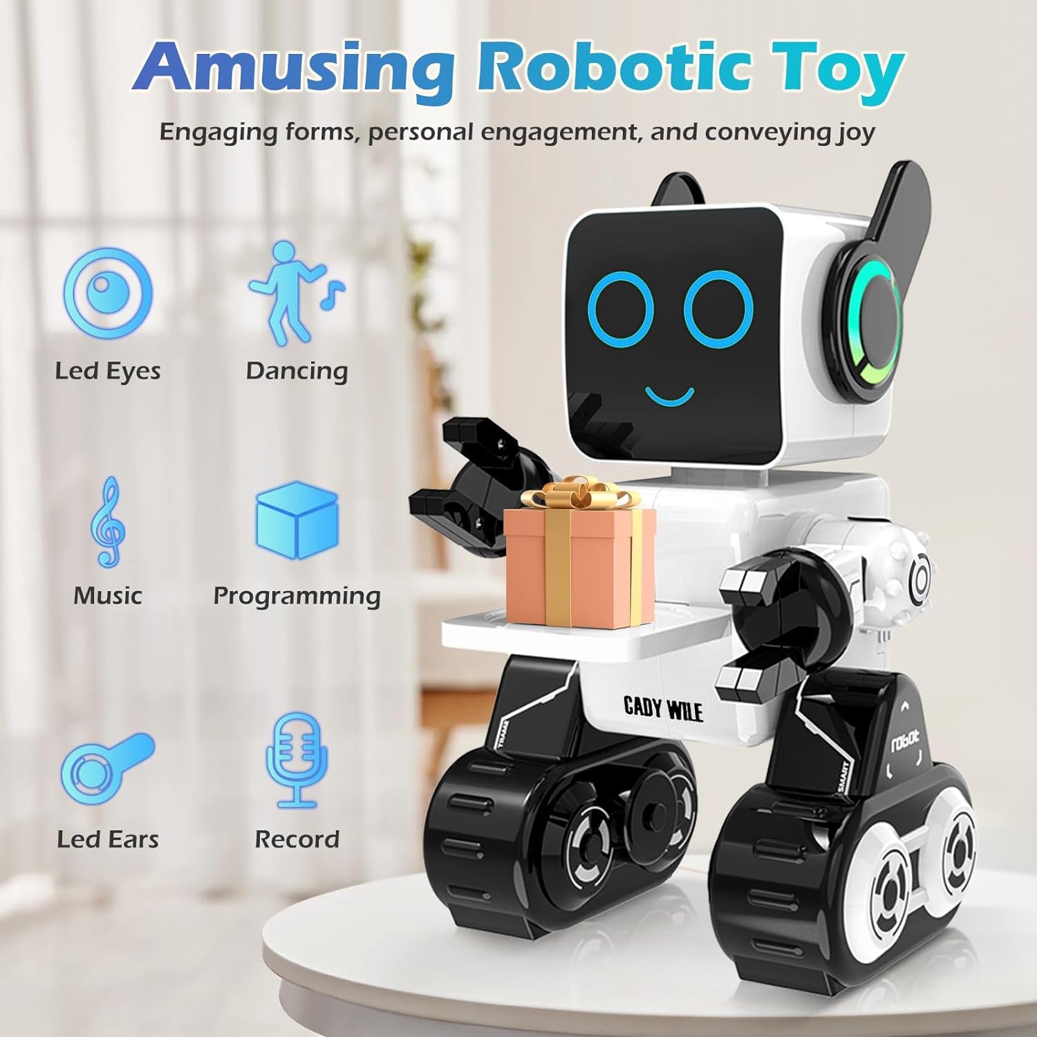 Rechargeable RC Robot Toy for Kids
