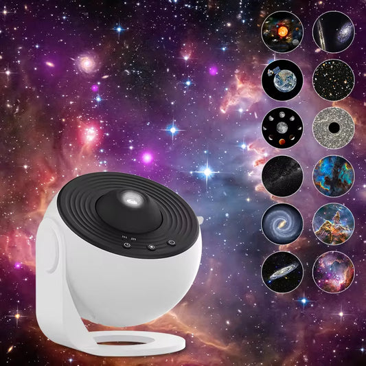 Night Light Galaxy Projector – 360° Rotating Starry Sky Planetarium Lamp