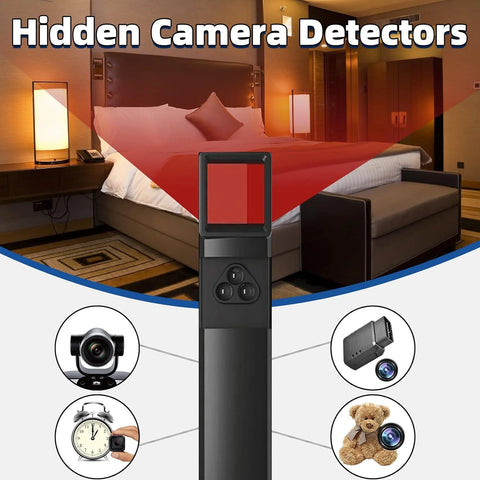 Hidden Camera & GPS Tracker Detector