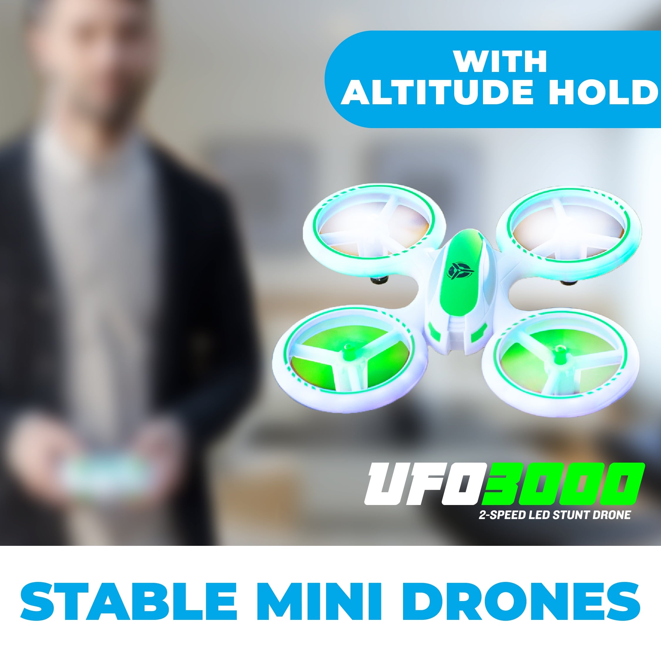 UFO 3000 LED Mini Drone for Kids