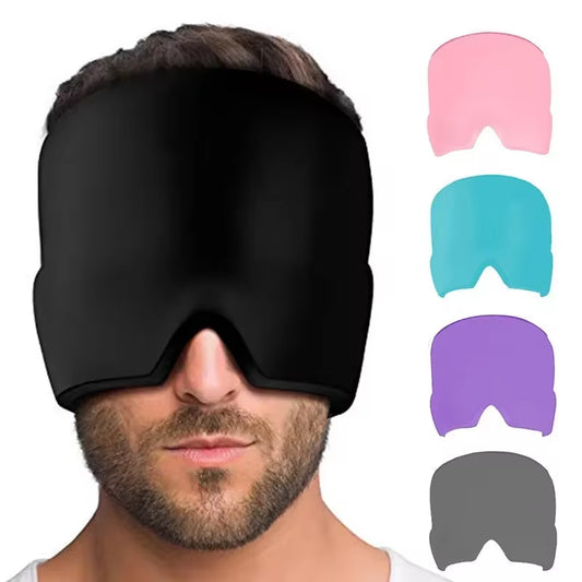 Relief Headache Ice Head Wrap – Soothing Cold Therapy for Migraine and Pain Relief