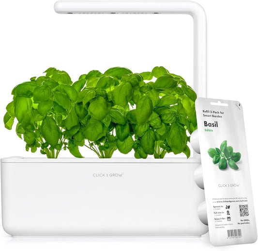 Indoor Herb Garden Kit with Grow Light 