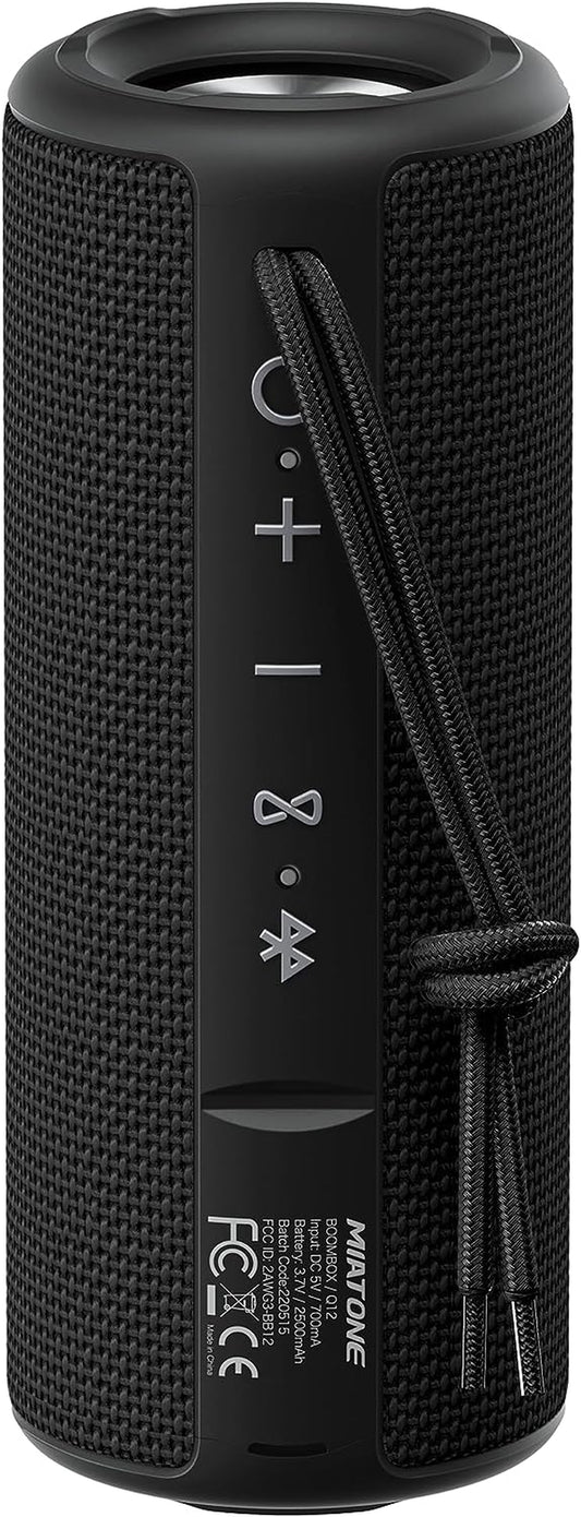 Boombox Portable Bluetooth Speaker - Waterproof and Rugged