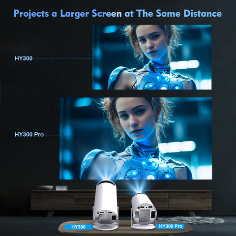 HY300 Pro 4K Portable Projector