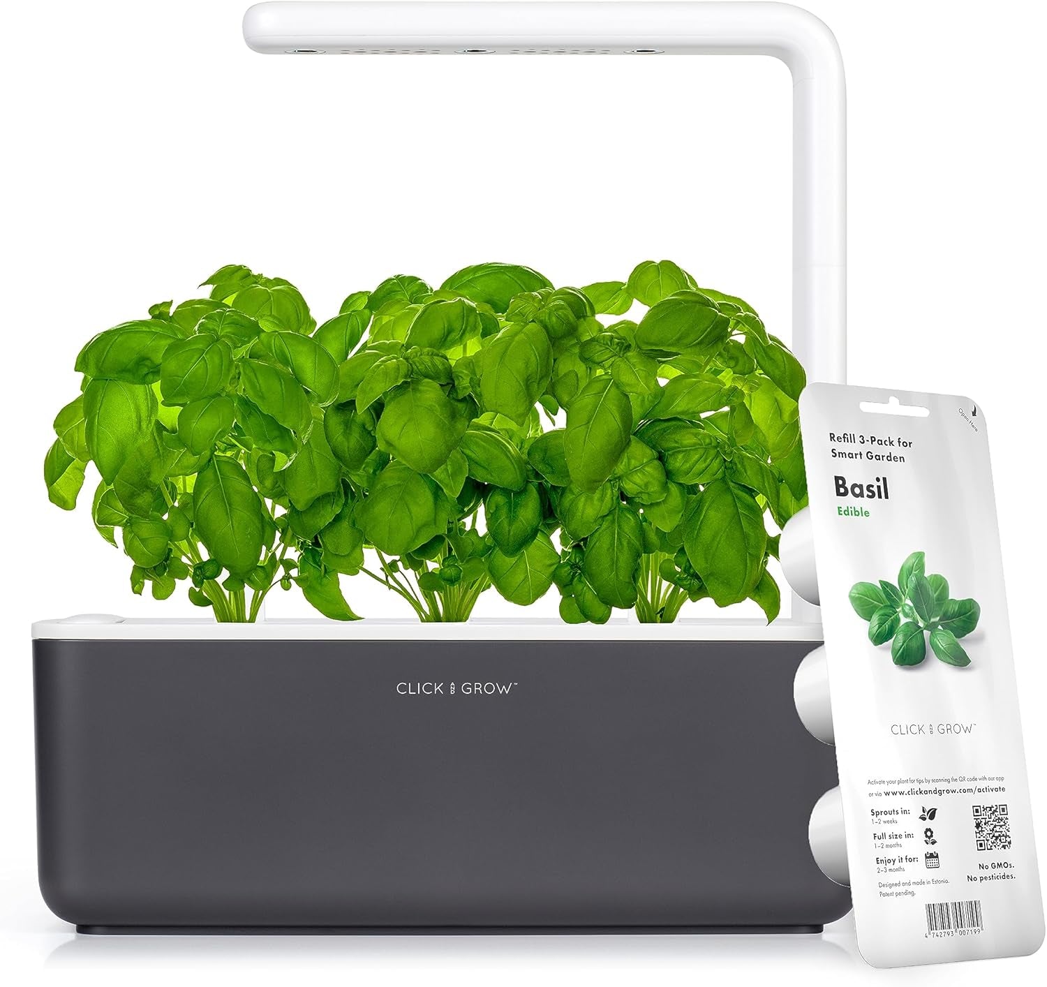 Indoor Herb Garden Kit with Grow Light 